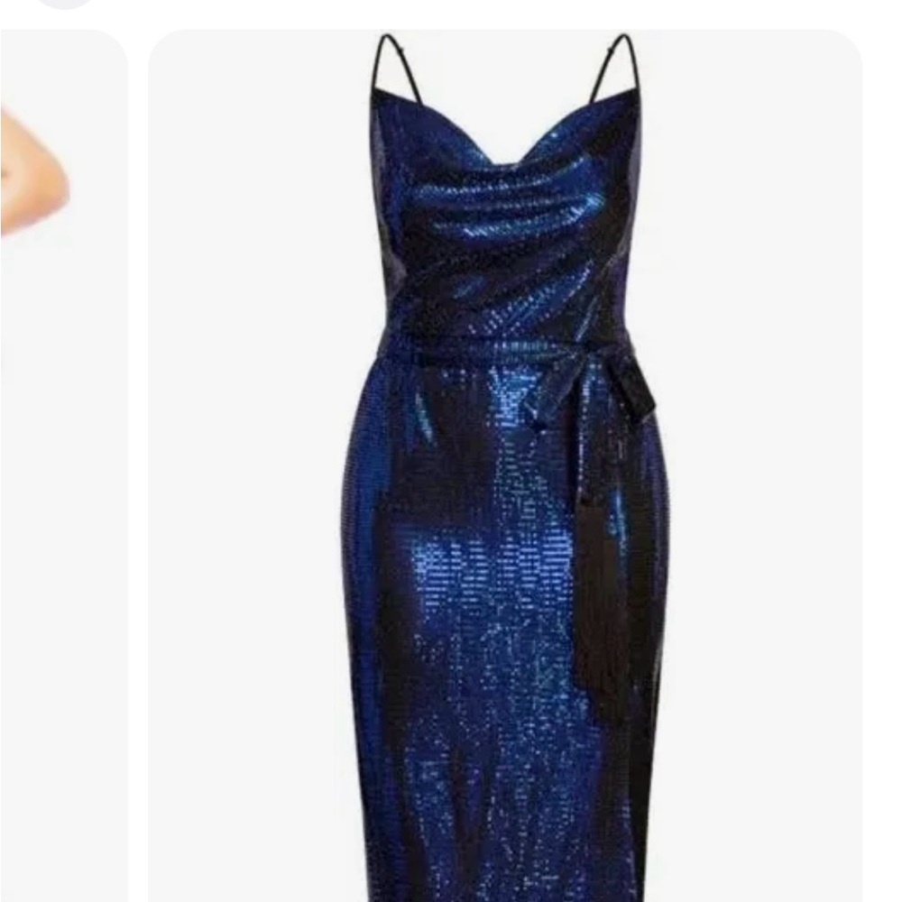 XXL City Chic Disco Blue DressSequin Dress Mardi Gras SOLD